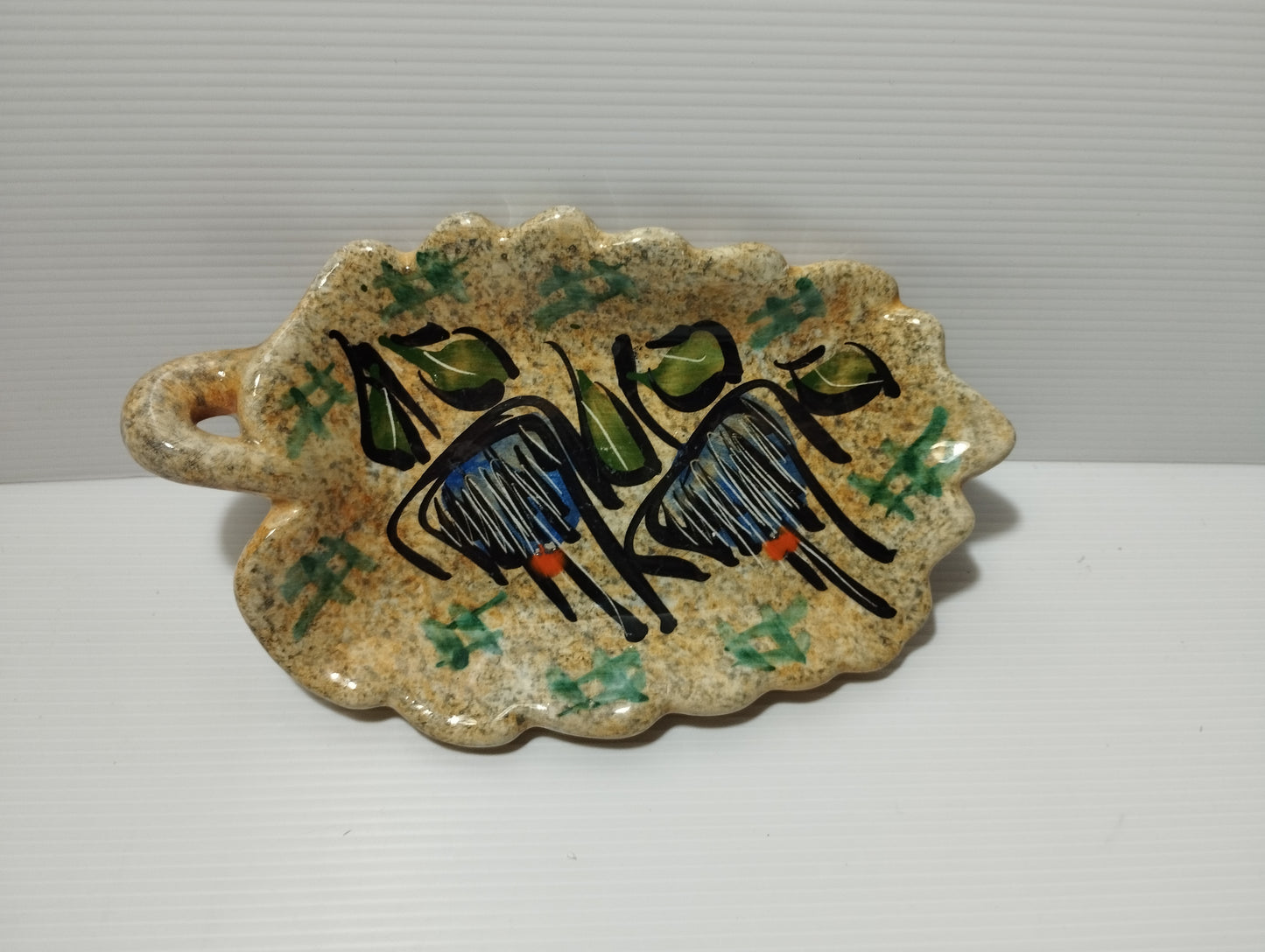 Vallauris Glazed Ceramic Leaf

 Vintage