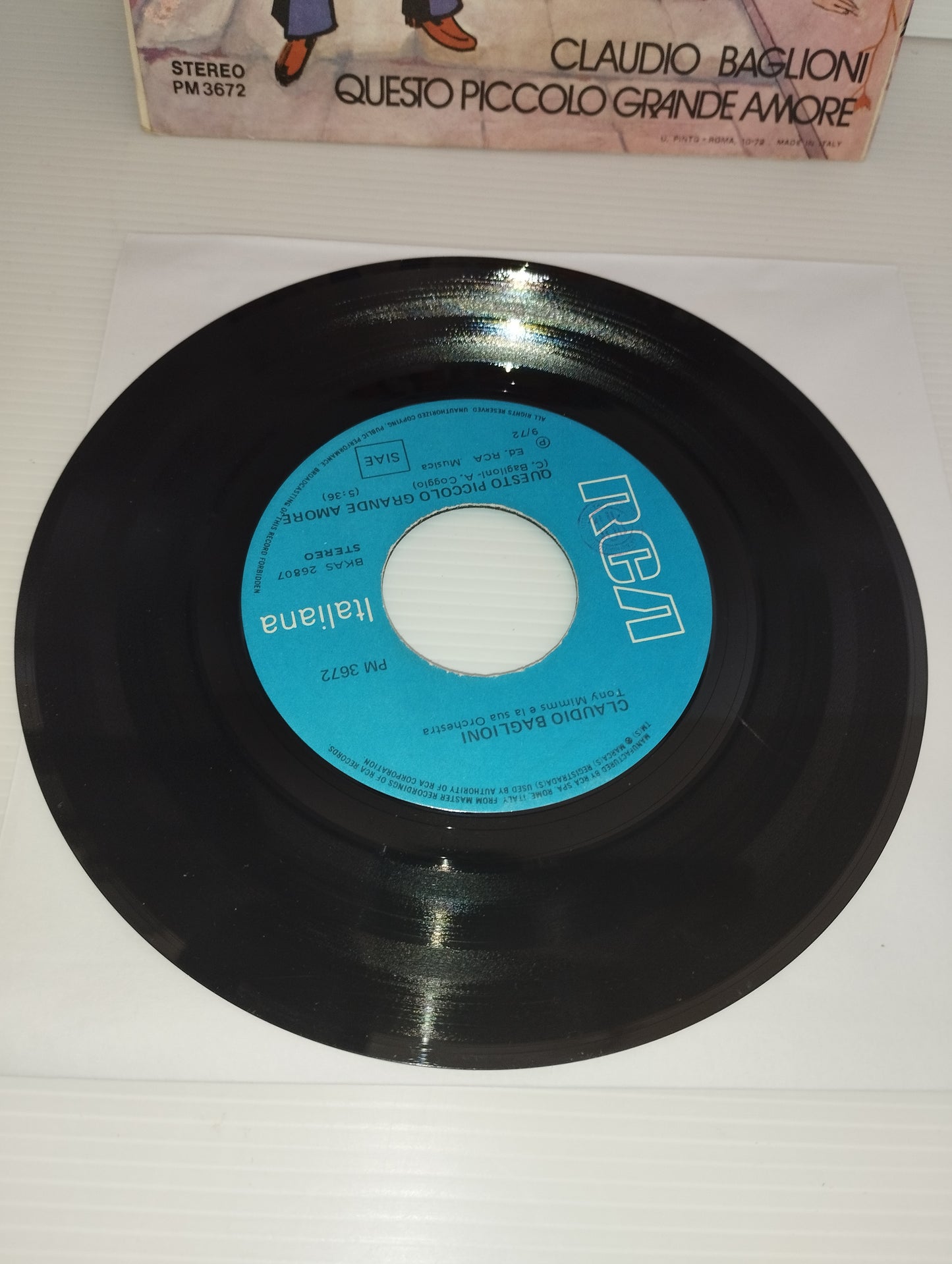 This Little Big Love Claudio Baglioni 45 rpm