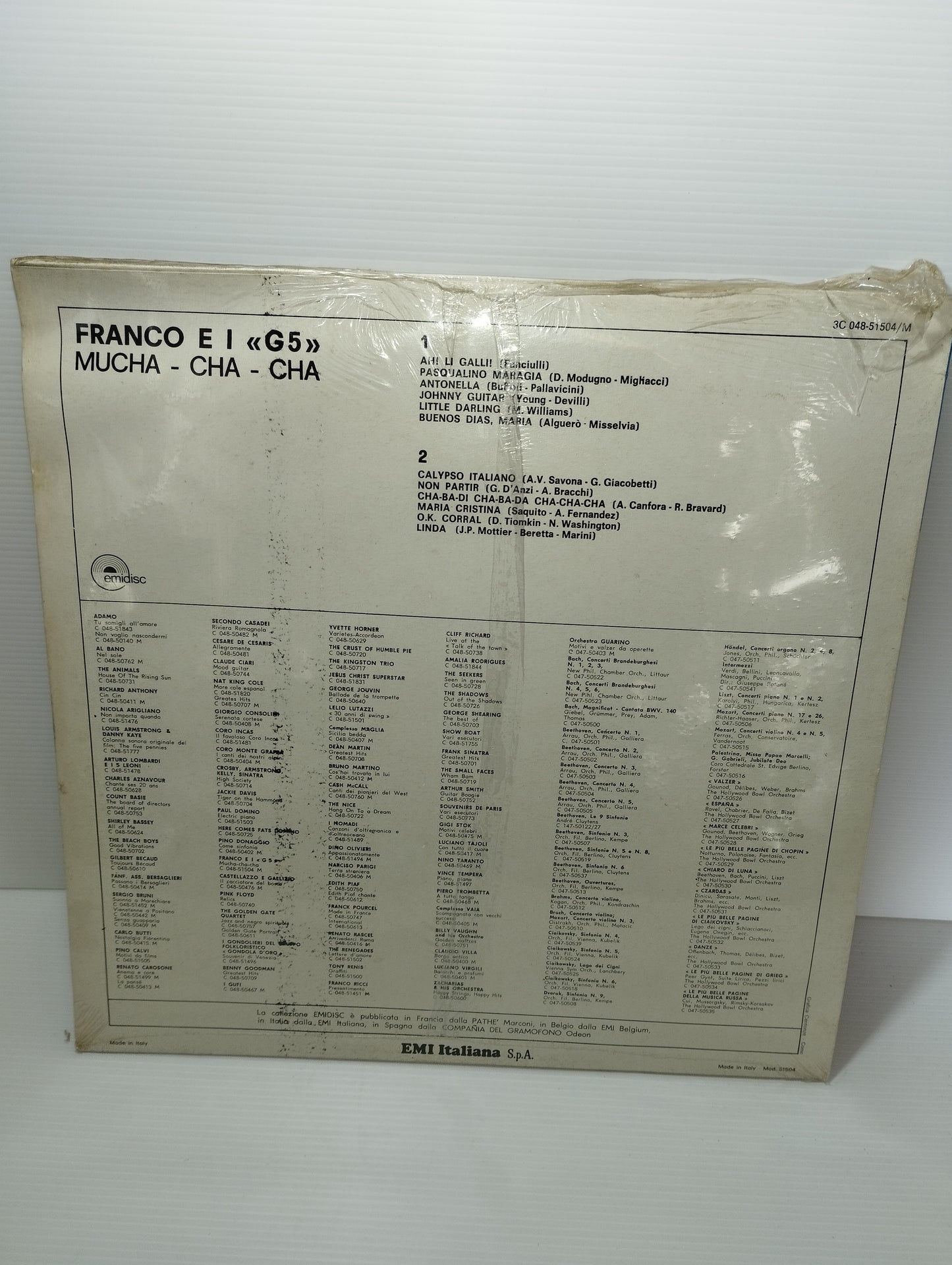 Mucha-Cha-Cha Franco EI 5G LP 33 RPM