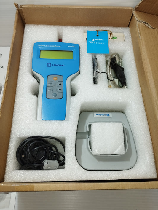 Kanomax Model 3887 Handheld Laser Particle Counter