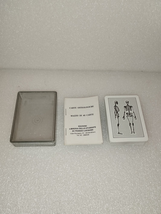Osteological Playing Cards

 Franco Lucisano's Student Library Editions