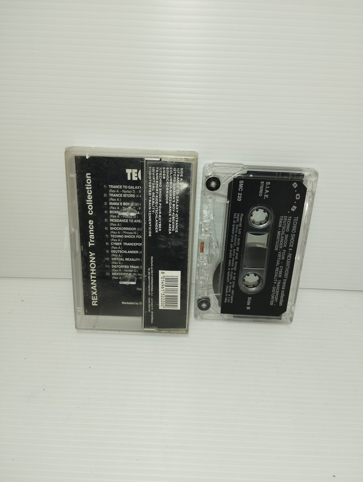 Techno Shock 4 Trance Collection Rexanthony

 Musicassette