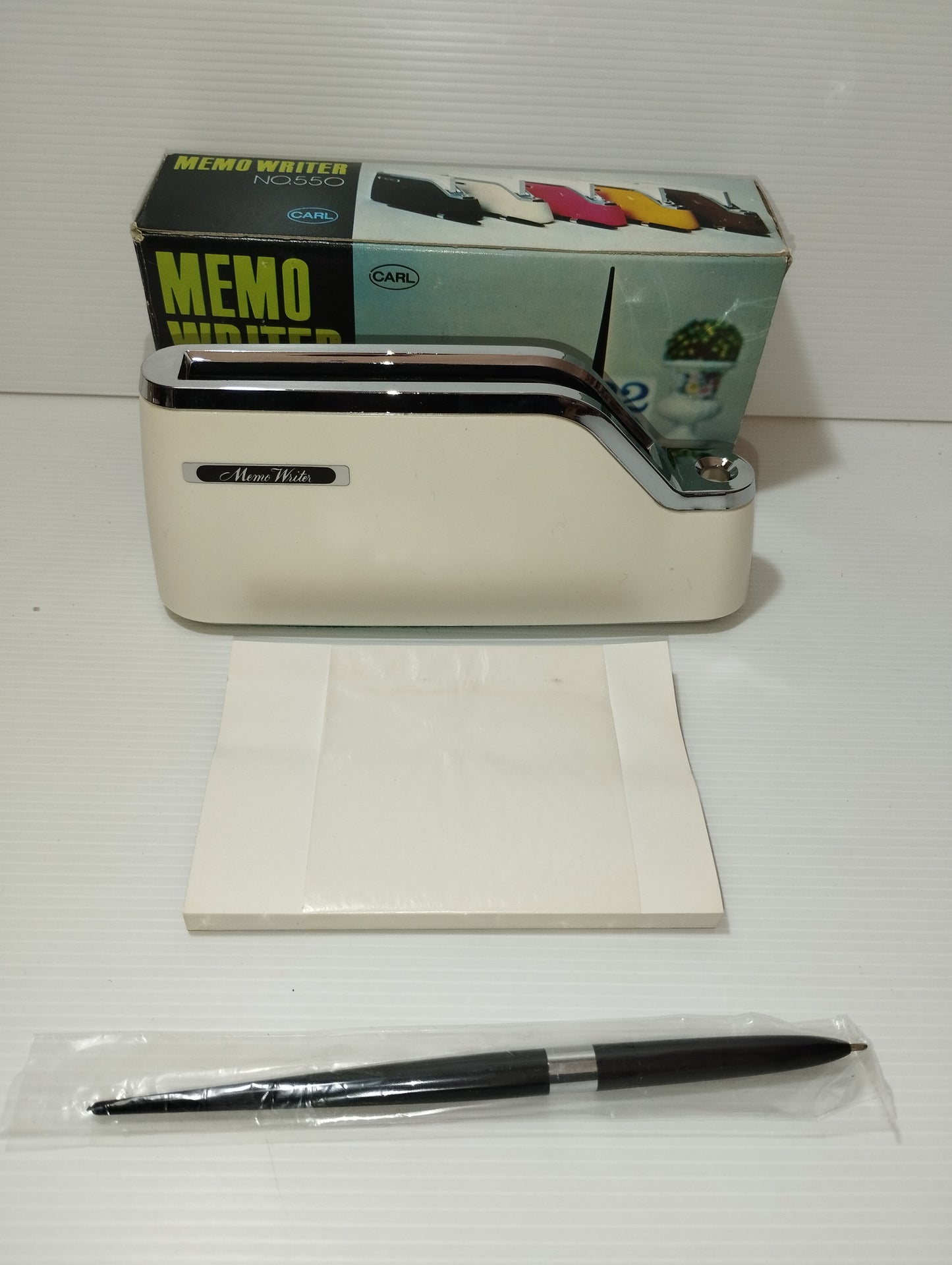 Memo Writer Carl

 Made in Japan

 Advertising from the 70s