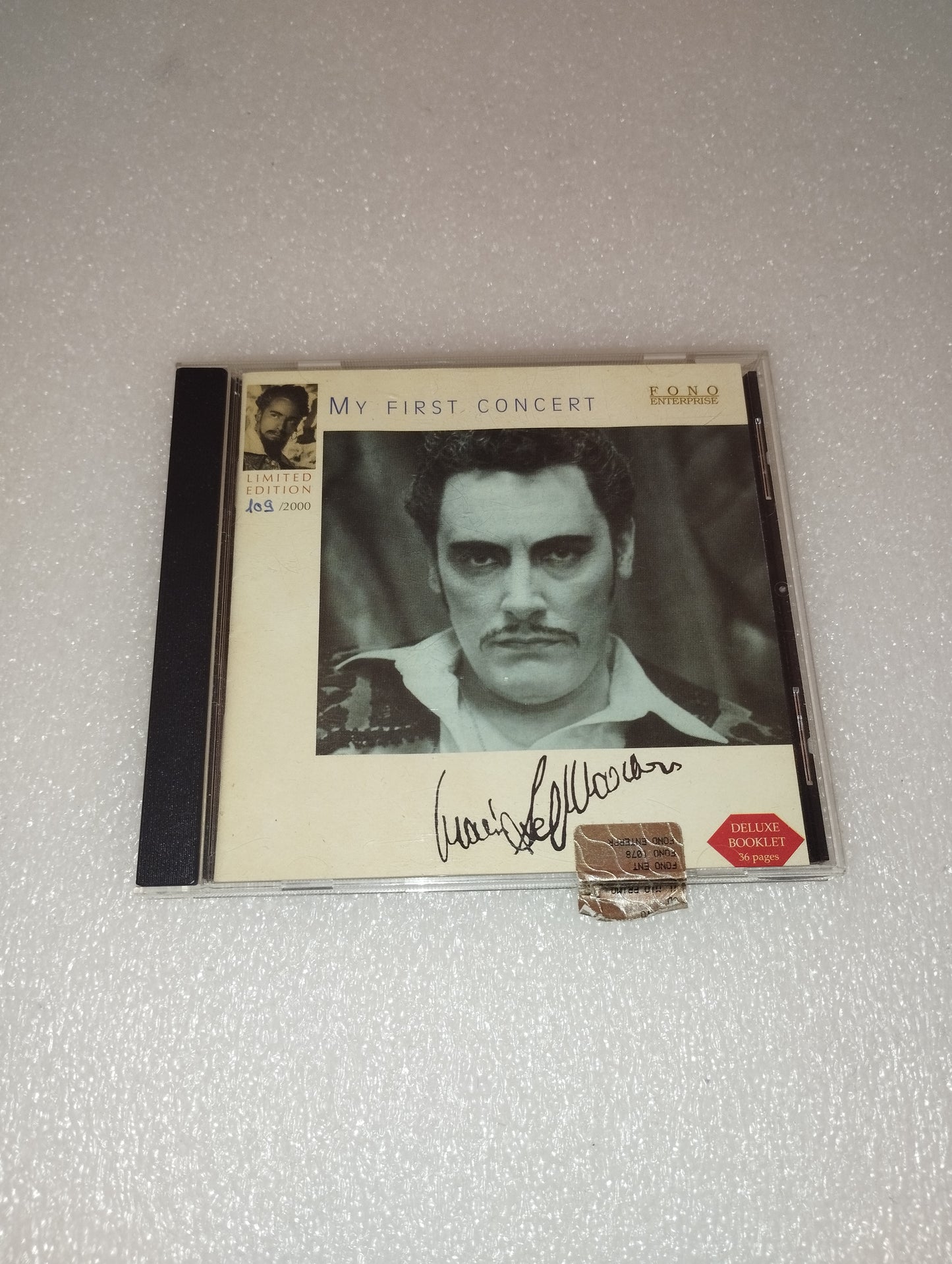 Del Monaco My First Concerto CD Limited Edition