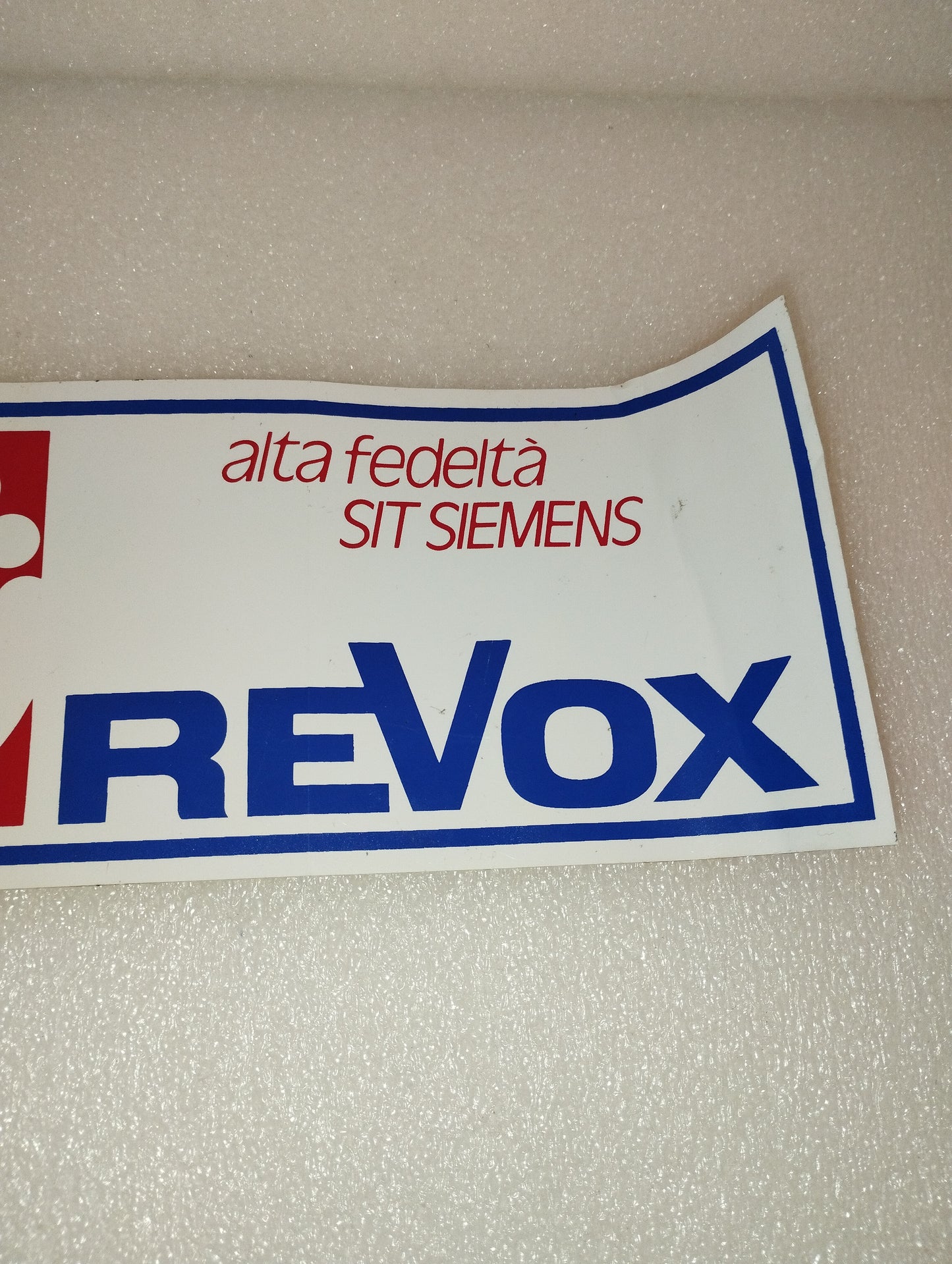 Adesivo HiFi Revox