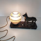 Antique Art Deco Teddy Lamp

 In marble, bronze, glass