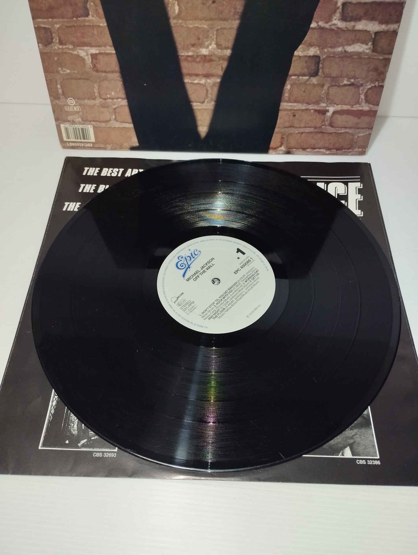 Off the Wall  Michael Jackson LP 33 Giri