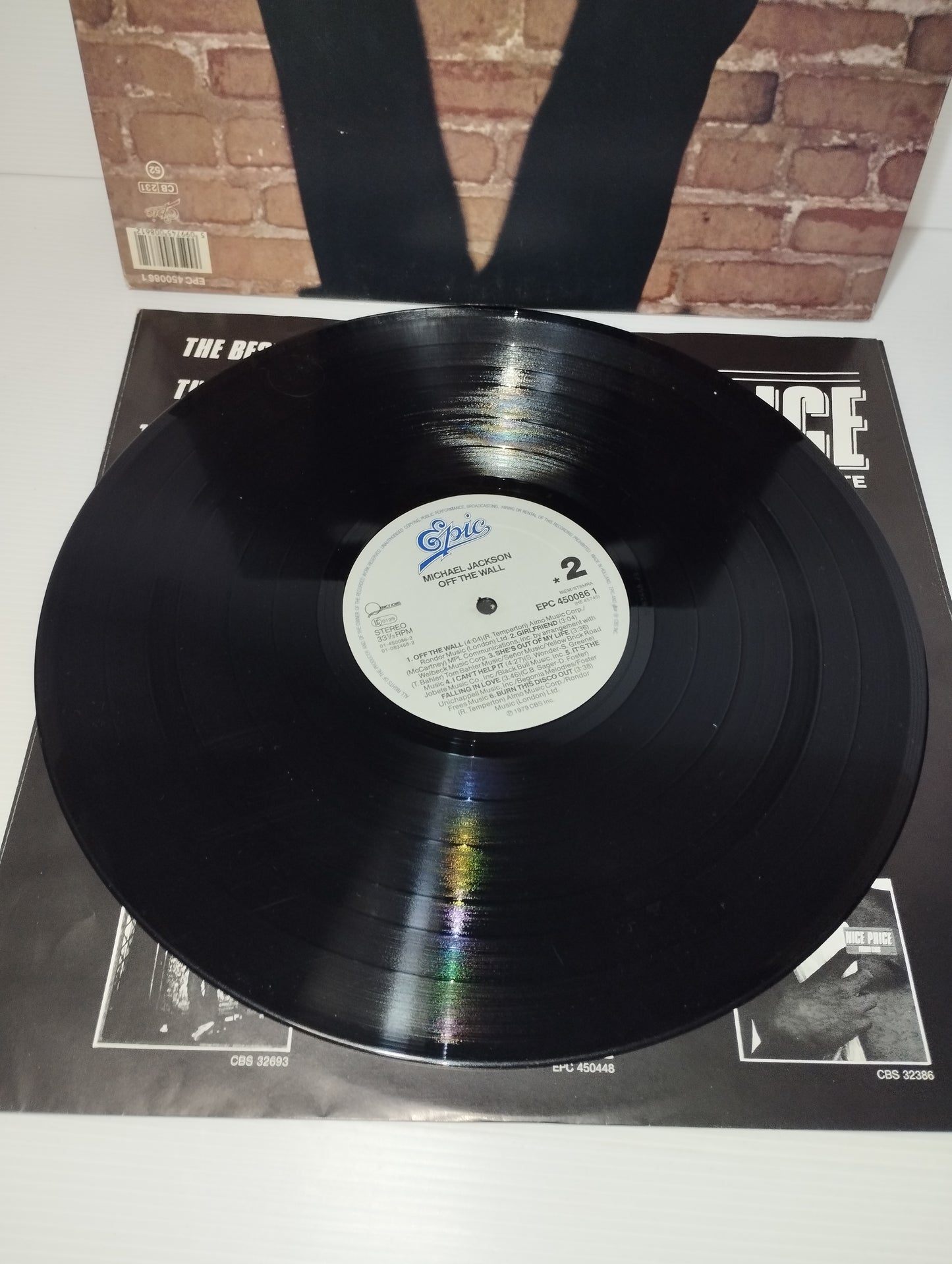 Off the Wall  Michael Jackson LP 33 Giri