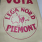 Manifesto "Vota Lega Nord Piemont per Autonomia"

Dimensioni 70 x 50 cm circa