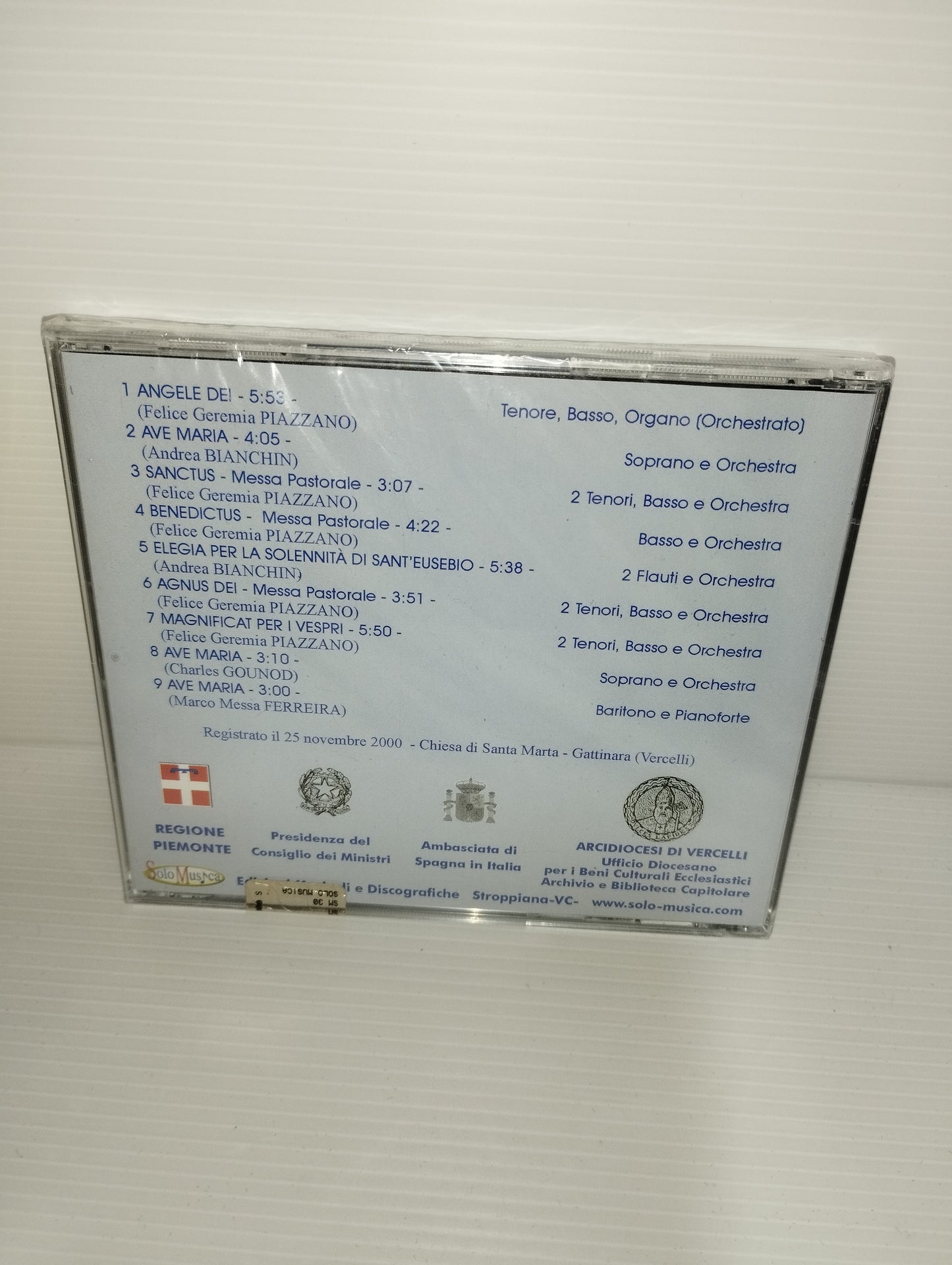 Angele Dei Rassegna Musica Sacra CD