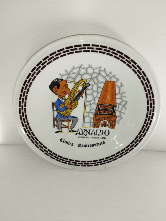 Richard Ginori Ceramic Gastronomic Clinic Plate