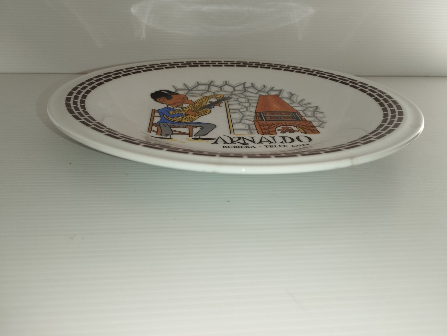 Richard Ginori Ceramic Gastronomic Clinic Plate