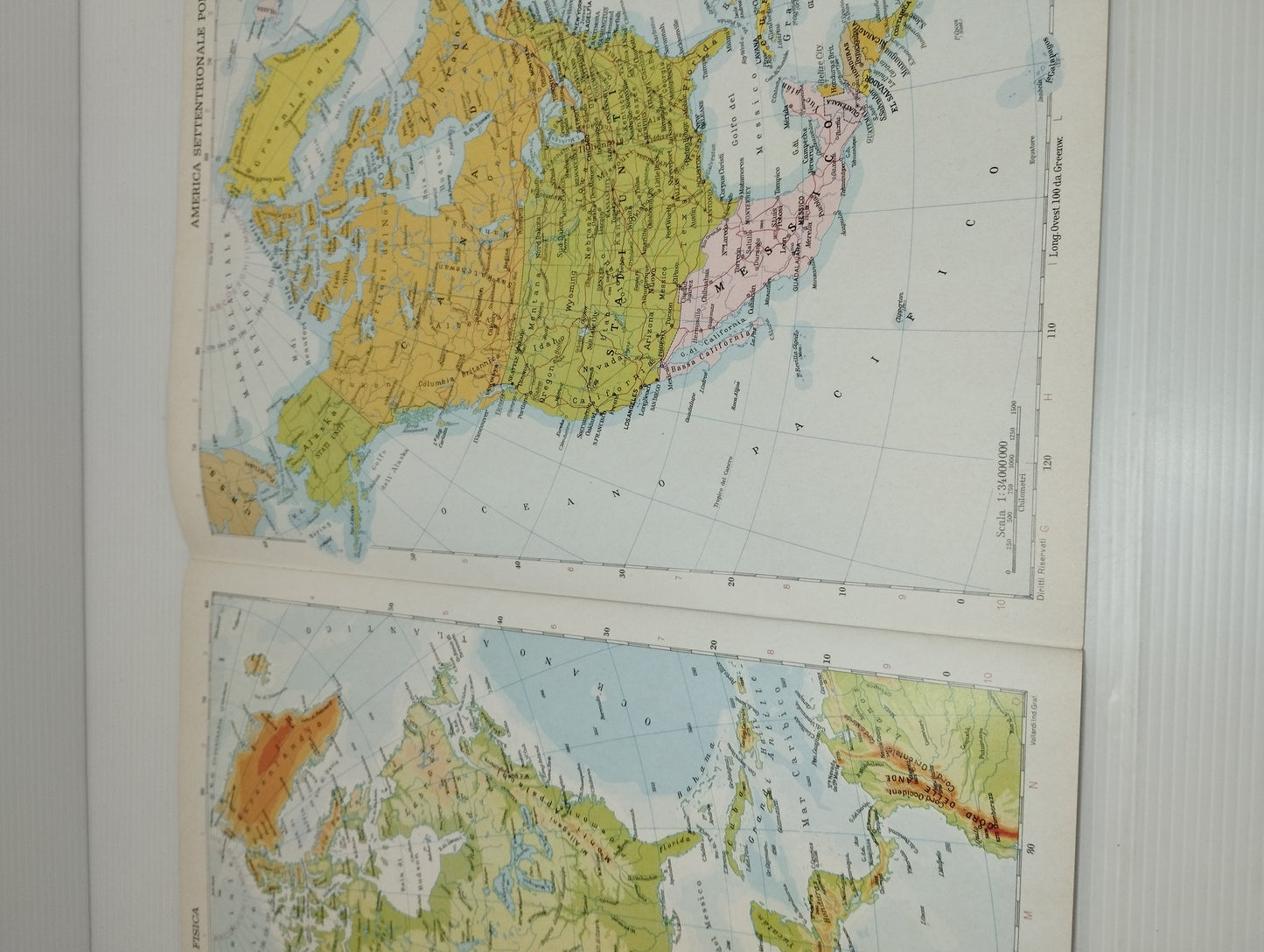 The World Geographic Atlas tribute

 Of The Savings Bank

 Published in 1972 by Vallardi