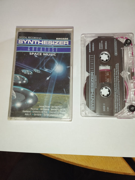 Synthesizer Greatest Space music

 Musicassette