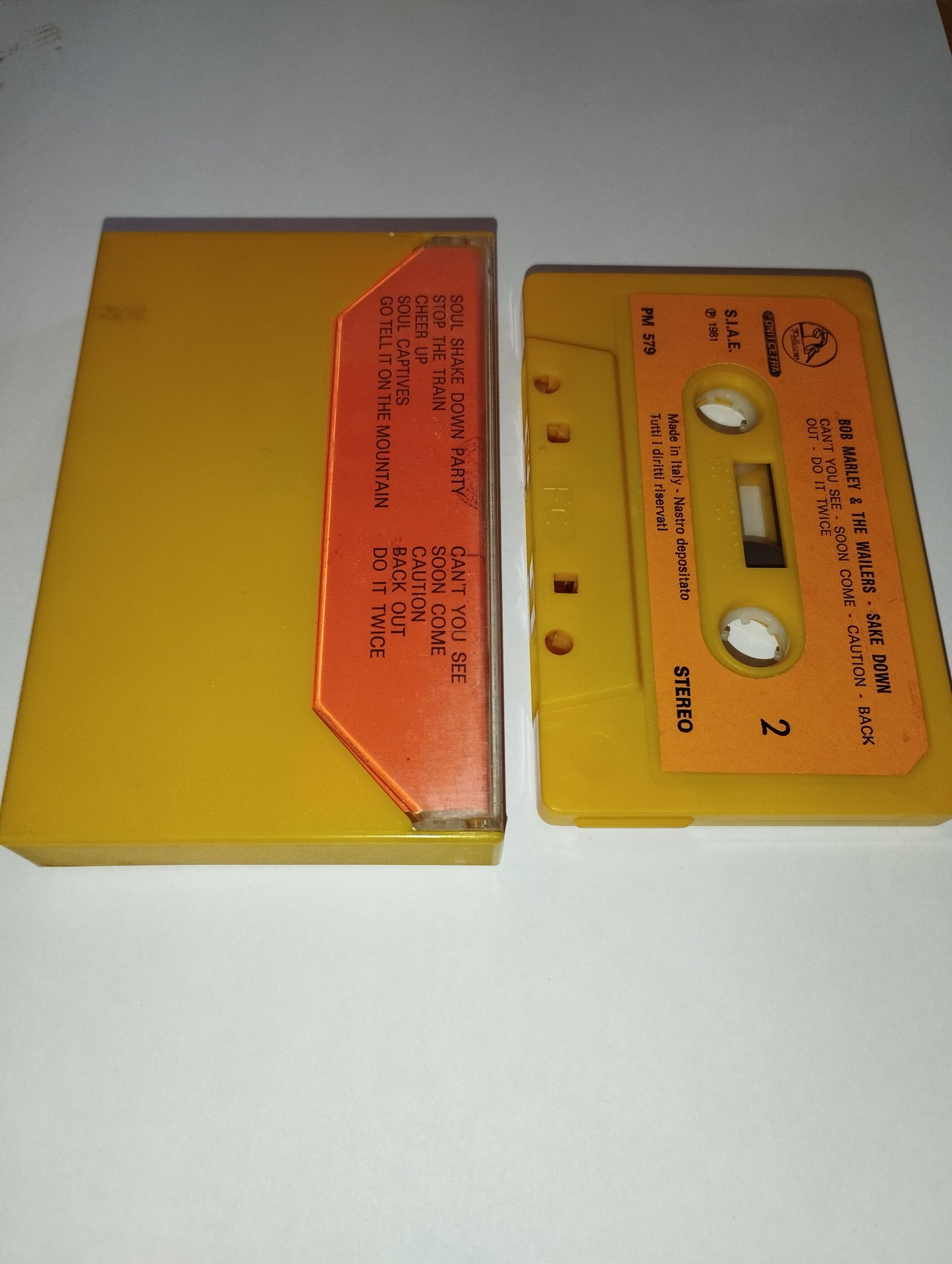 Shake Down &amp; the Wailers cassette tape