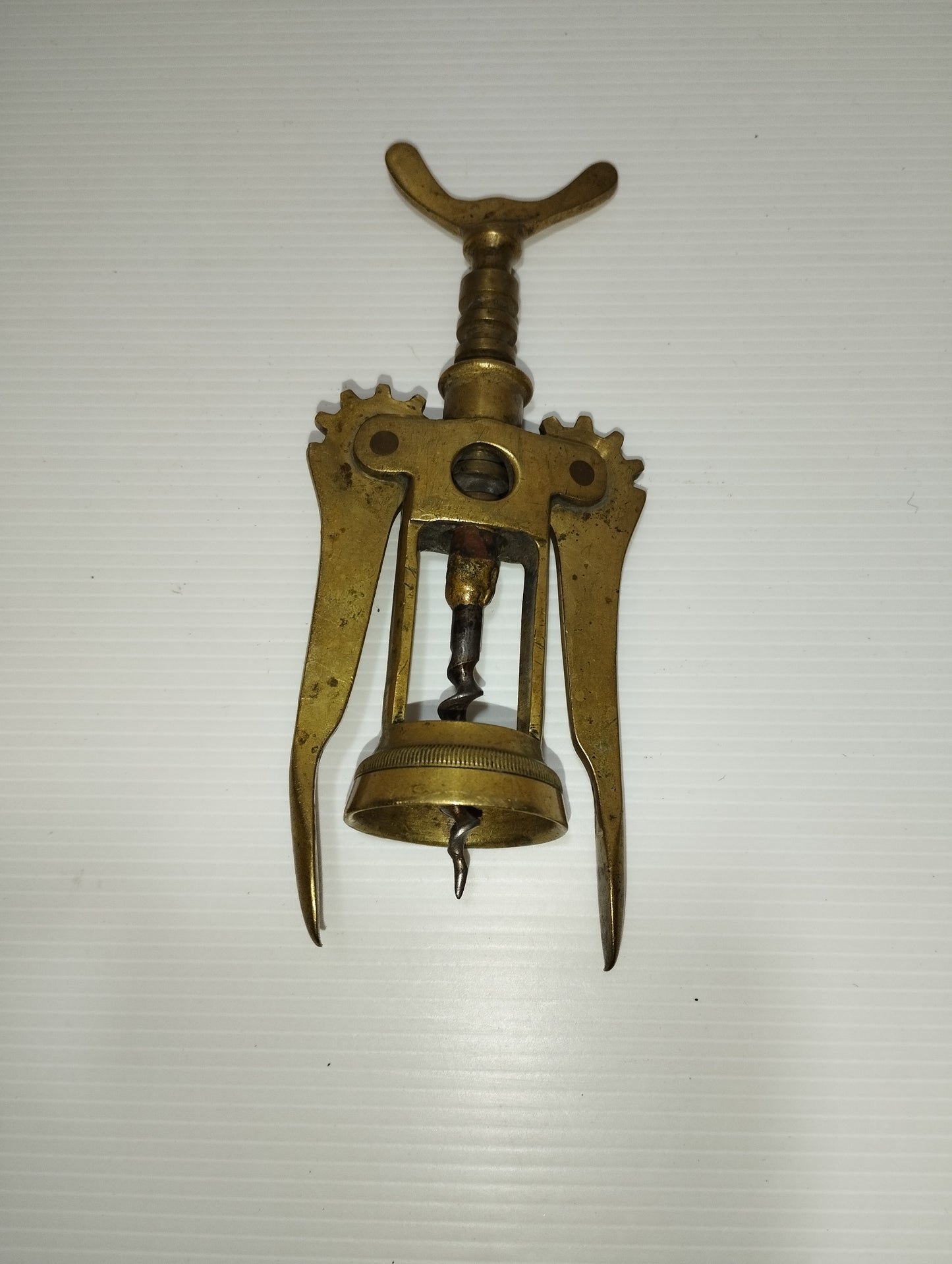 Antique Brass Corkscrew