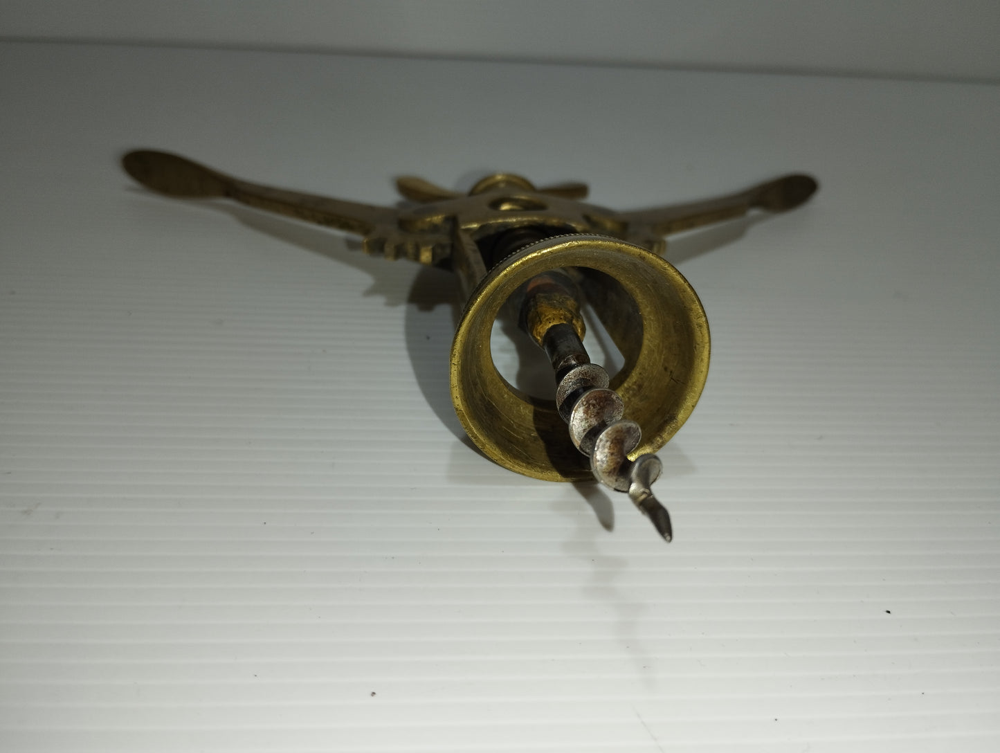 Antique Brass Corkscrew