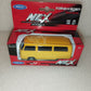 Volkswagen Bus T2 1972 model



 Produced by Welly



 Die Cast Metal



 Scale 1:39