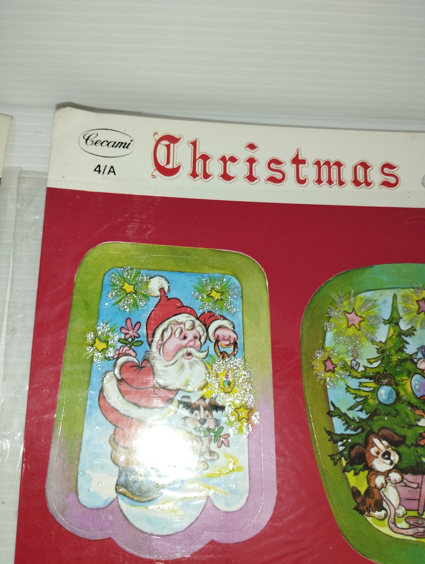 Cecami Christmas Self -Sticking Natalizi Vintage Anni 70/80