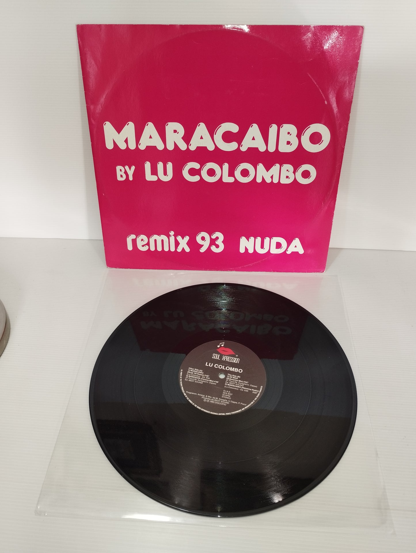 Maracaibo By Lu Colombo Remix 93 Nuda LP 33 Giri