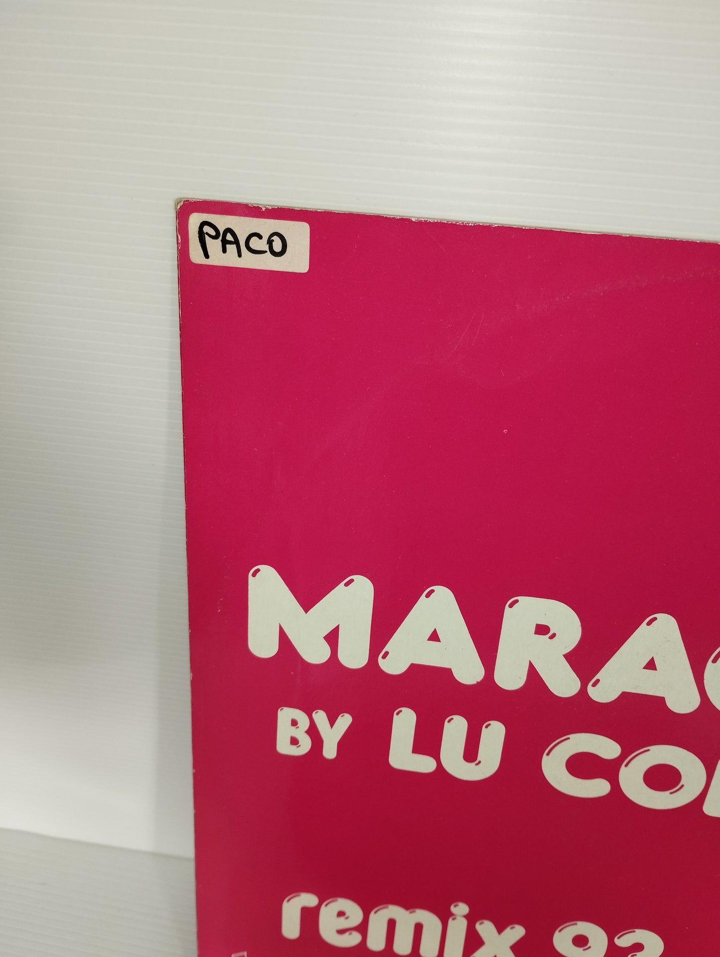 Maracaibo By Lu Colombo Remix 93 Nuda LP 33 Giri