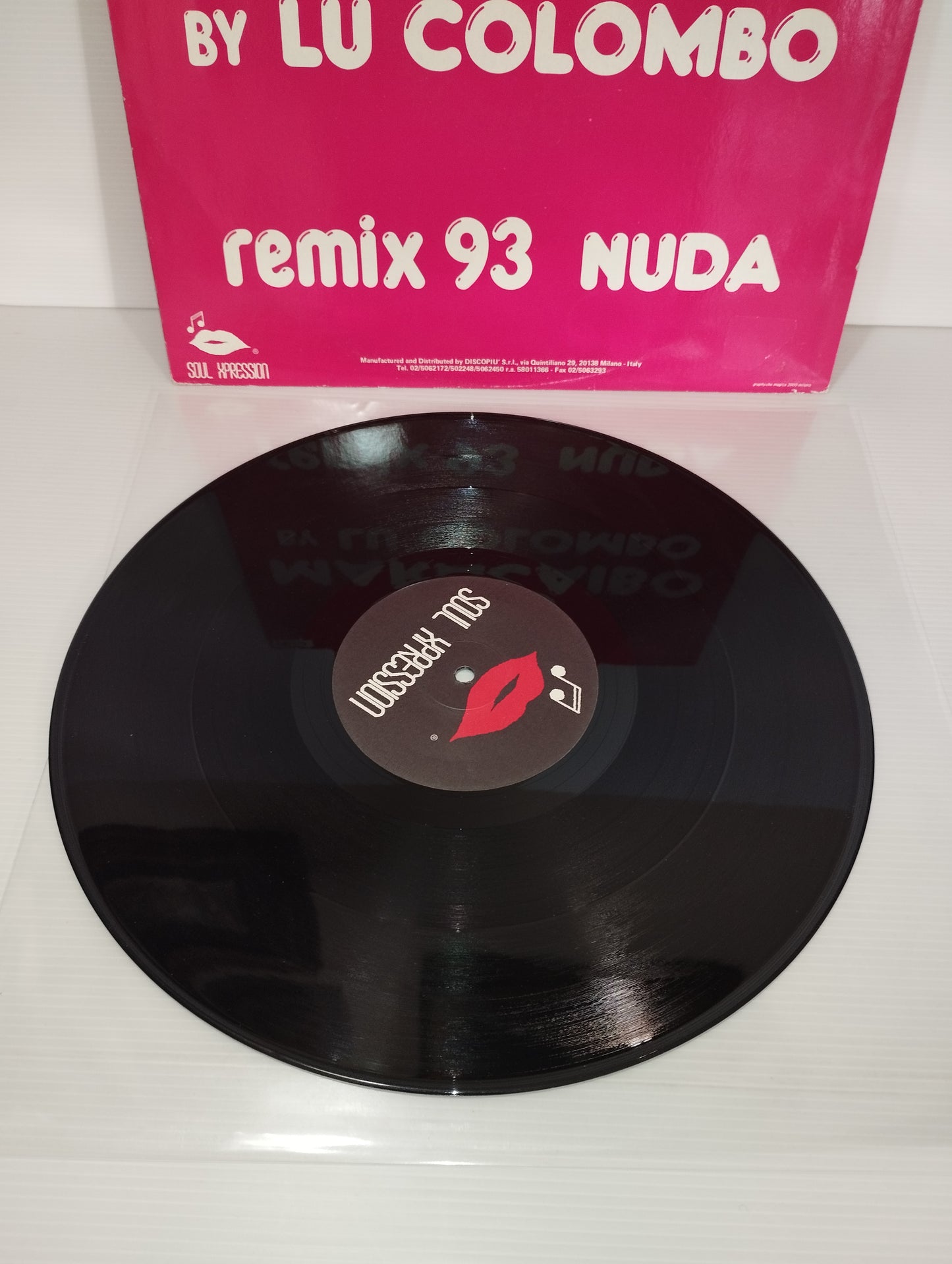 Maracaibo By Lu Colombo Remix 93 Nuda LP 33 Giri