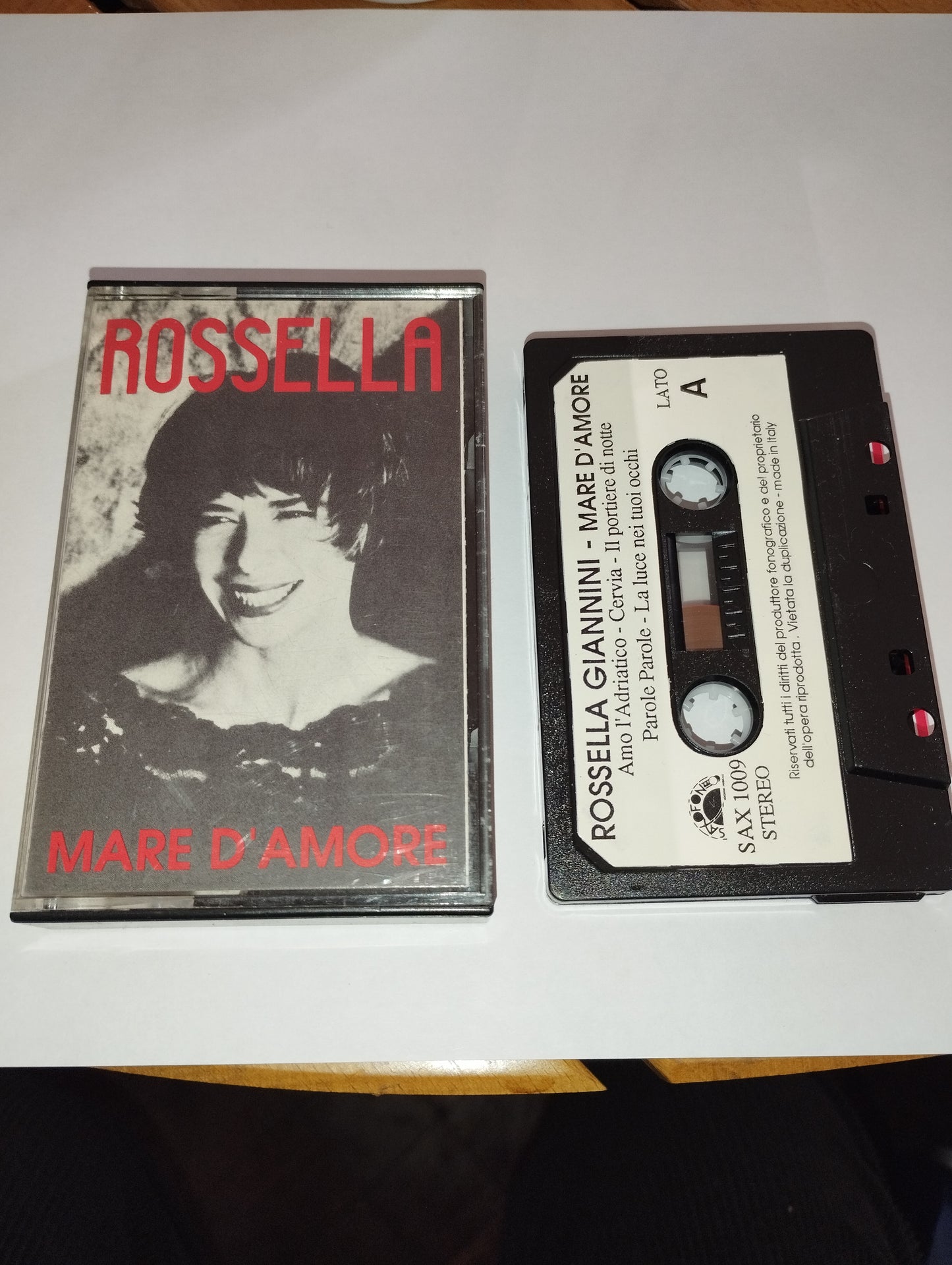 Mare D'Amore Rossella Giannini Musicassetta