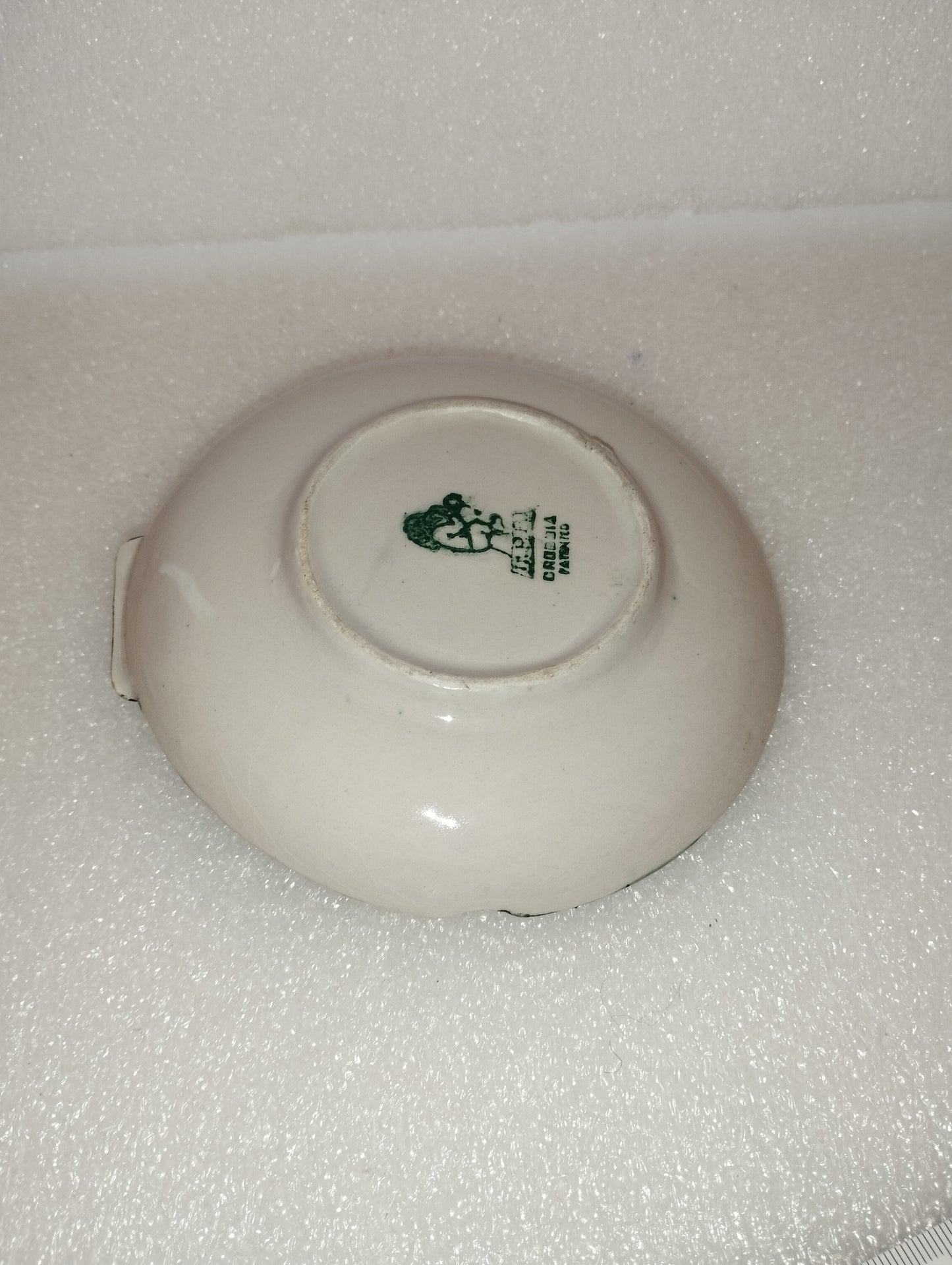 Vintage Glazed Ceramic Ashtray

 Marked on the backK