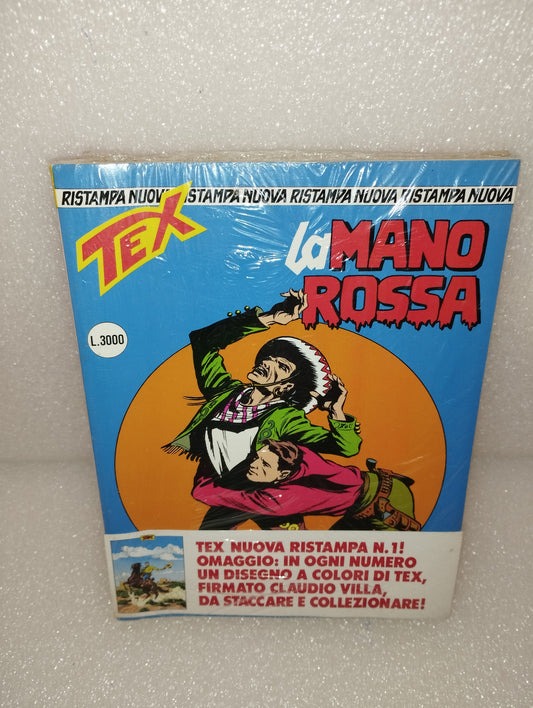 Tex La Mano Rossa New Reprint n.1 Sealed