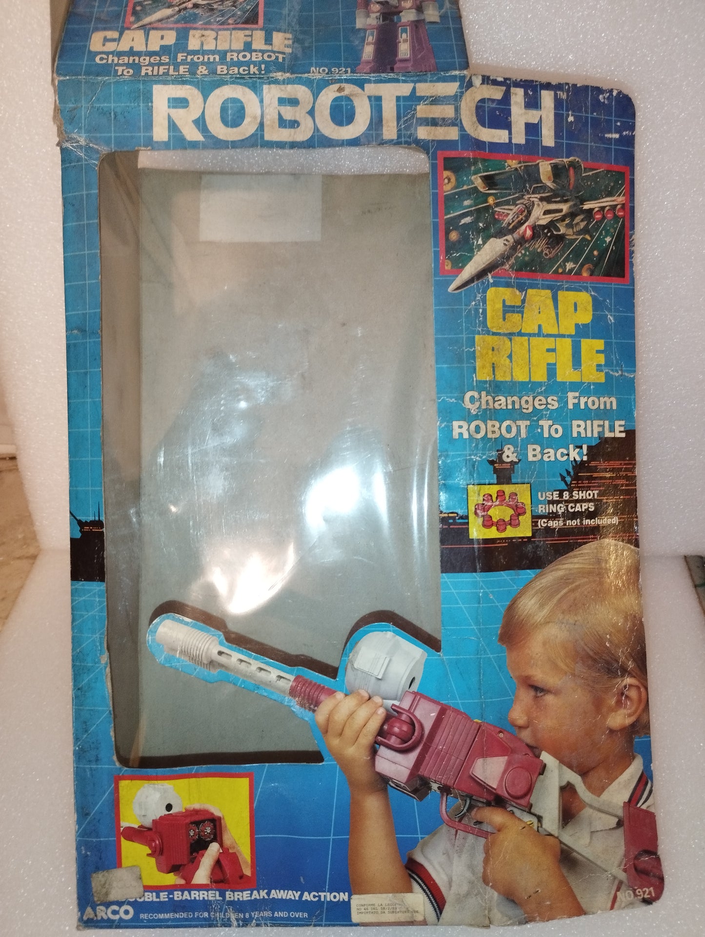 Robotech Cap Rifle

 Produced in the 80s by Arco