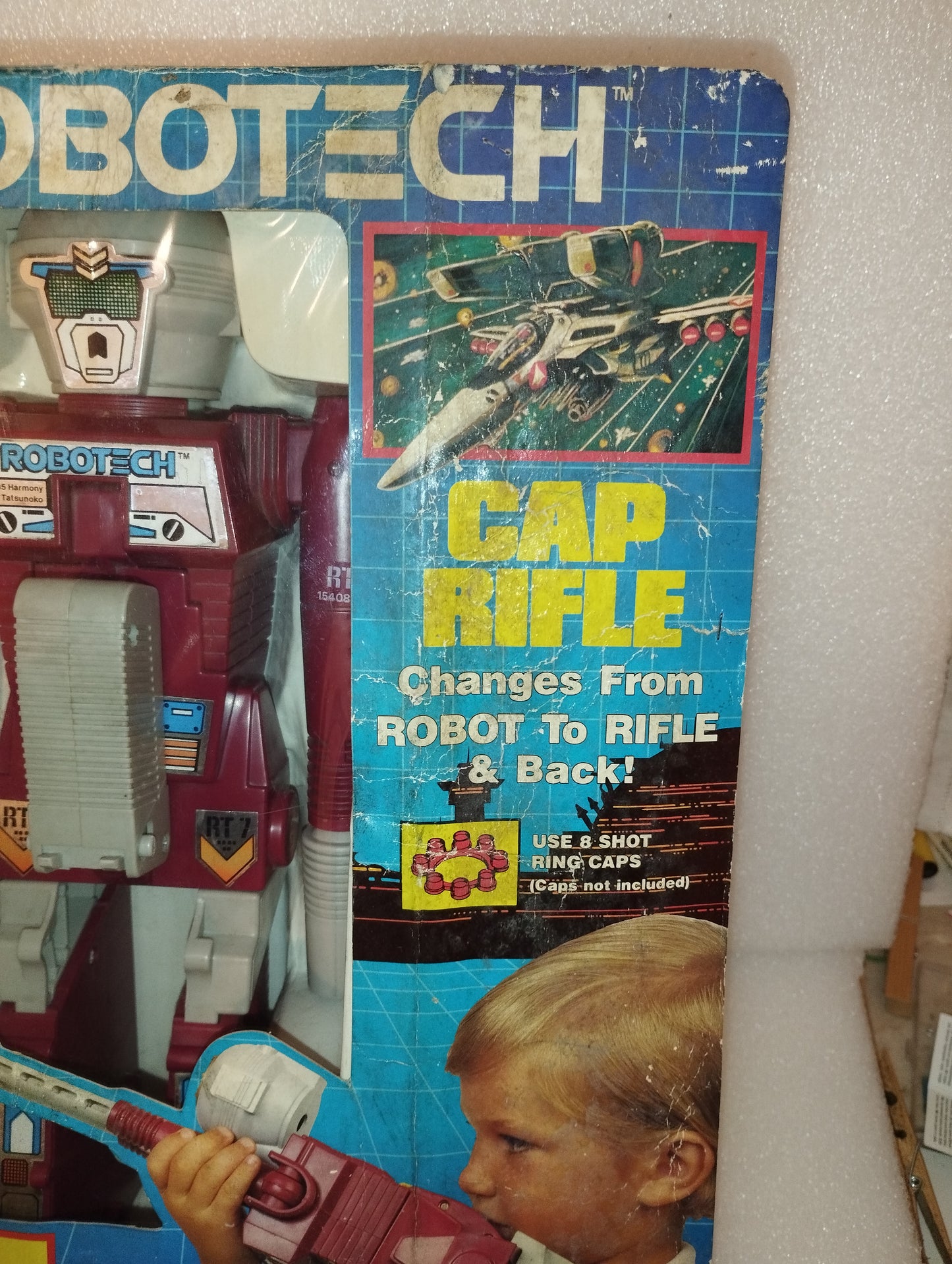 Robotech Cap Rifle

 Produced in the 80s by Arco