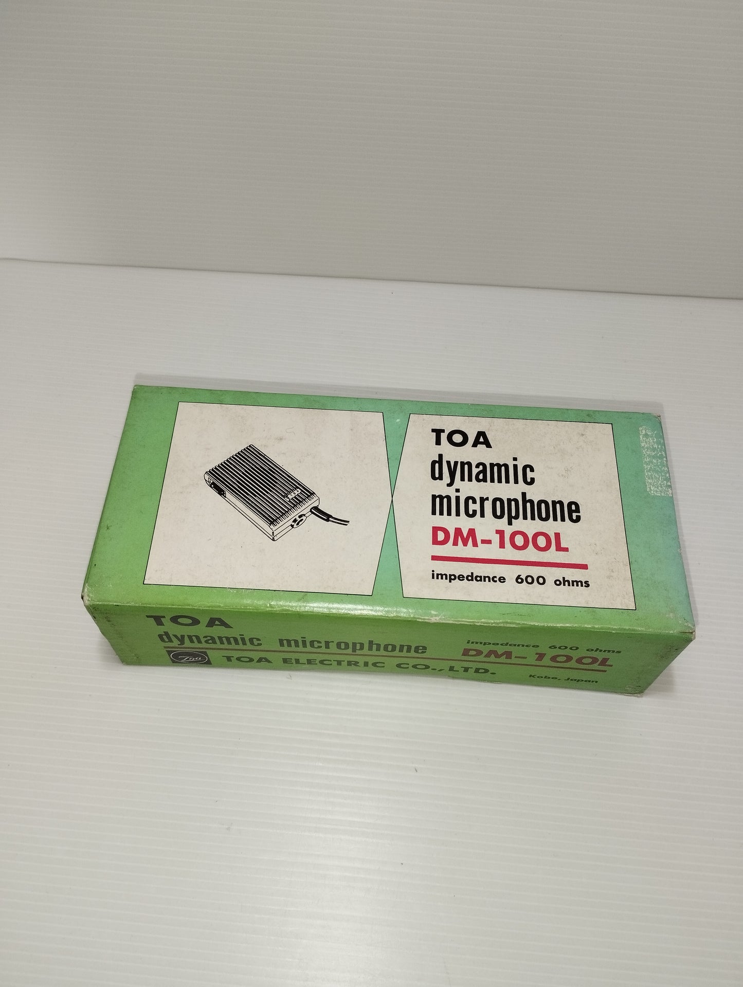 Dynamic Microphone Toa DM-100L Japan Vintage