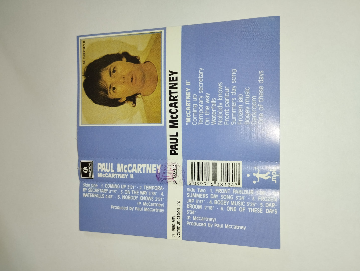 McCartney II Paul McCartney Musicassetta