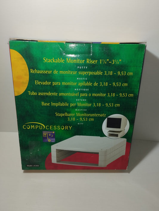 Base Impilabile Per Monitor Compucessory Vintage

In plastica
