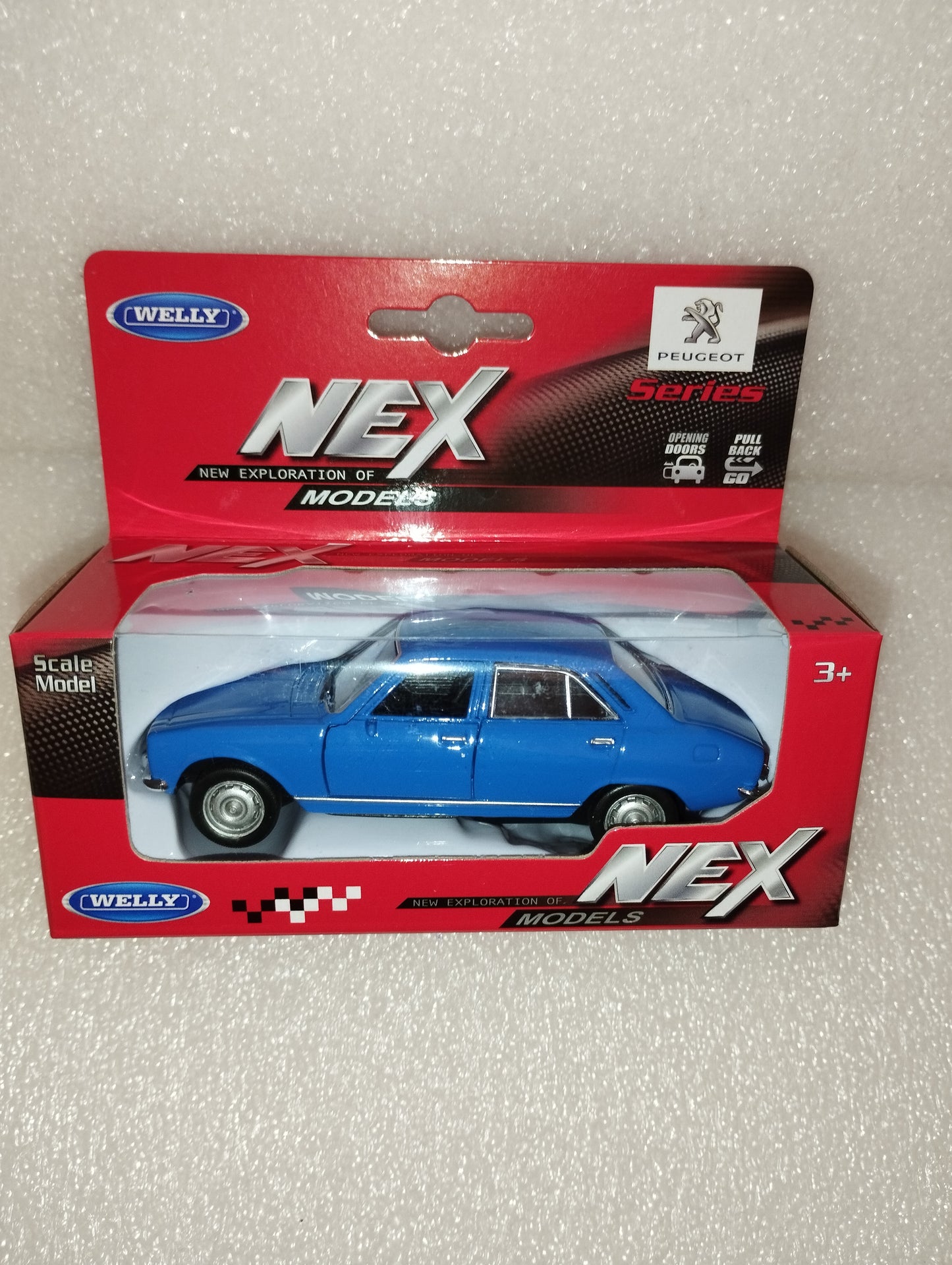 Peugeot 504 1975 model



 Produced by Welly



 Die Cast Metal



 Scale 1:39