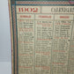 Original 1902 Studio Calendar

 Calendar dimensions approximately 41 x 30 cm