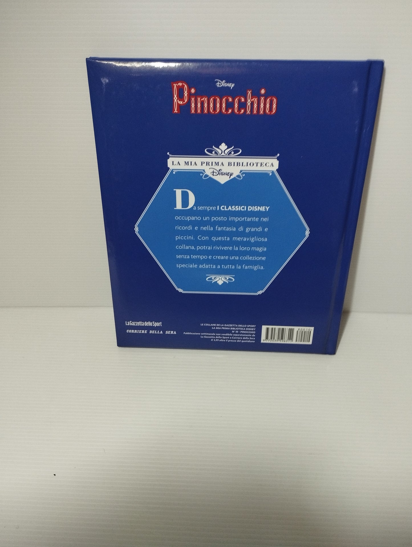 Pinocchio book

 Published by Giunti for Gazzetta Dello Sport

 My first Disney library series