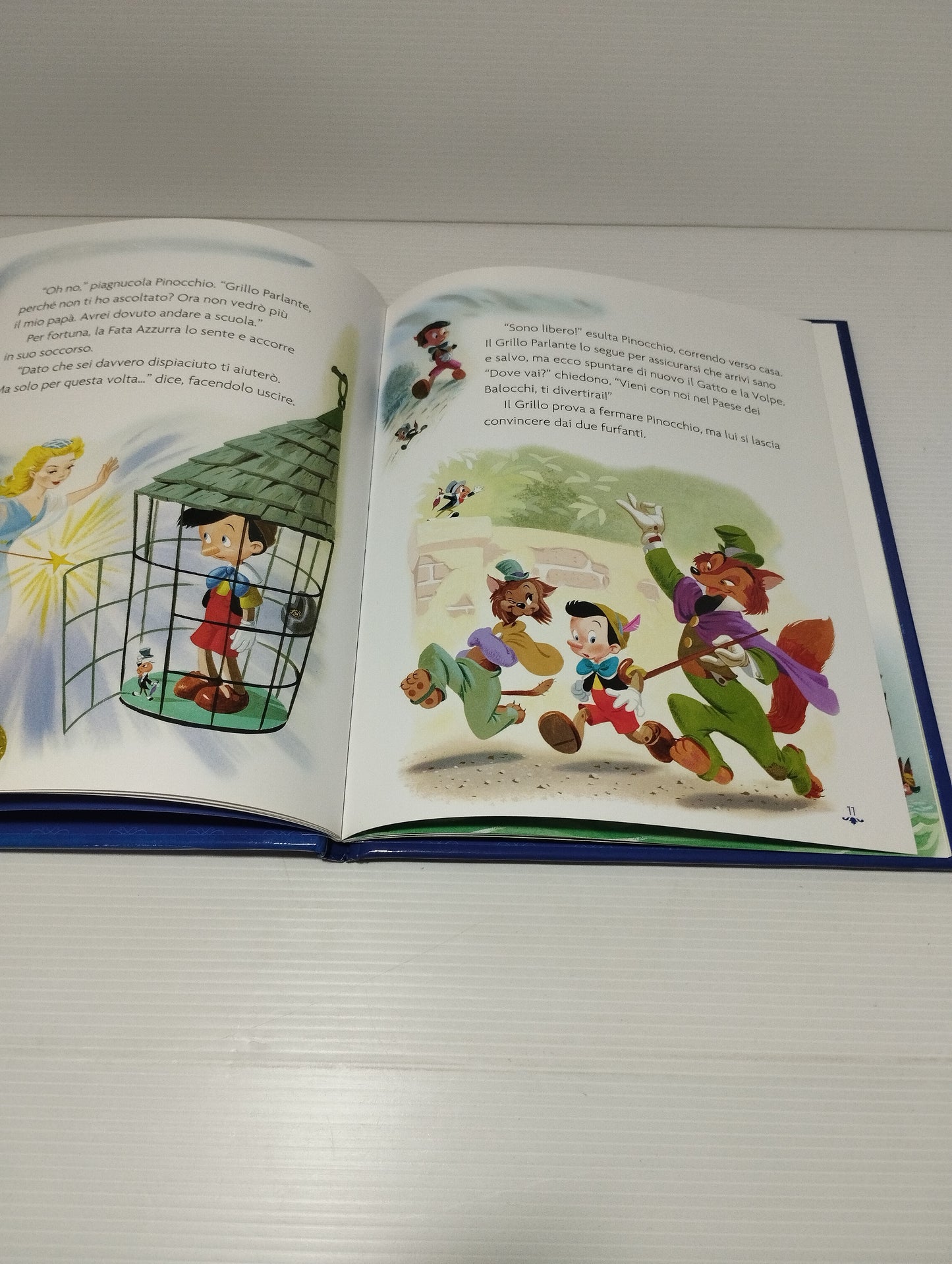 Pinocchio book

 Published by Giunti for Gazzetta Dello Sport

 My first Disney library series