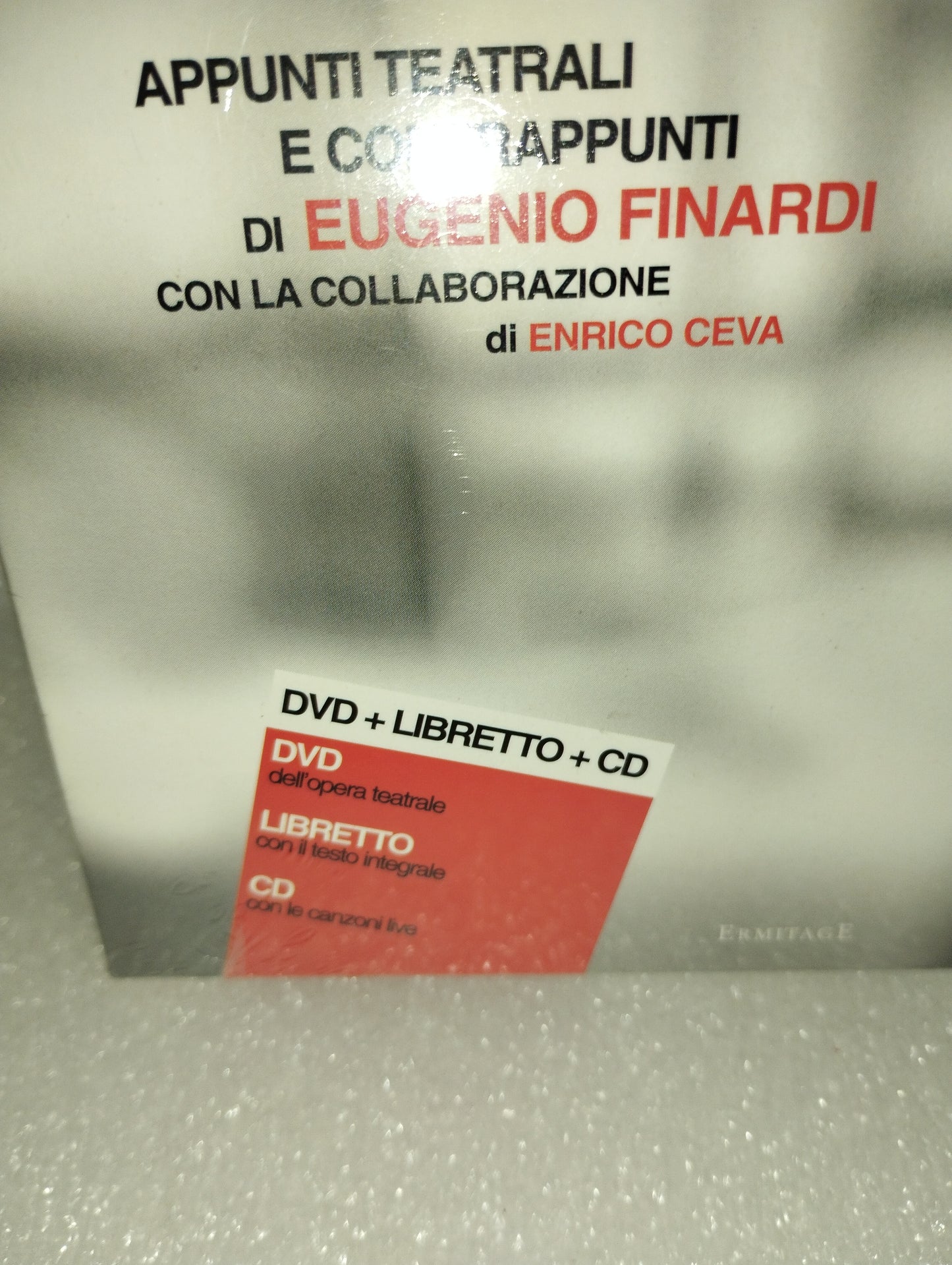 Eugenio Finardi Suono box set

 Published in 2008 by Ermitage

 Contains DVD+BOOK+CD