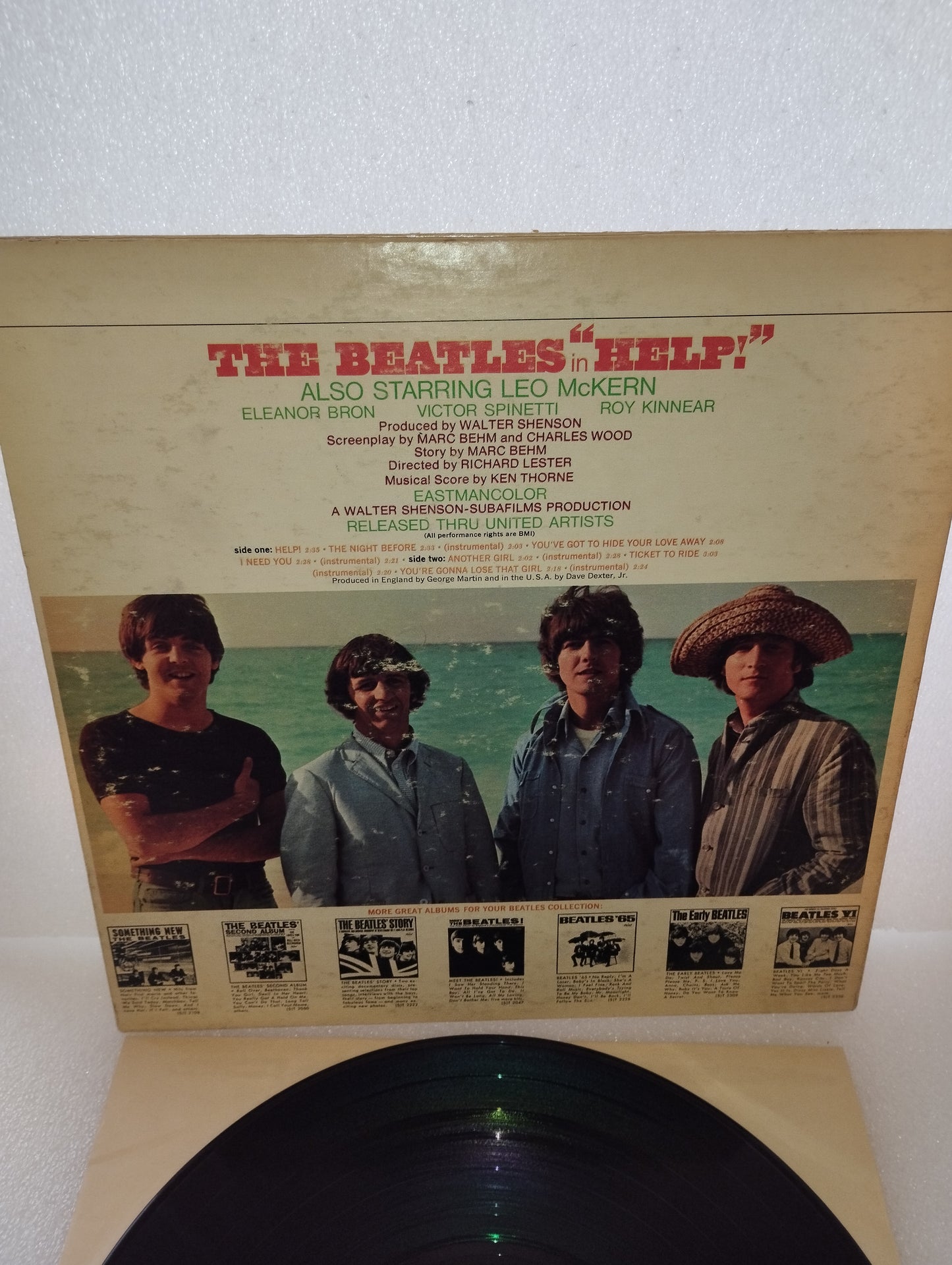 Help" The Beatles
Original Motion Picture Soundtrack
Lp 33 Giri