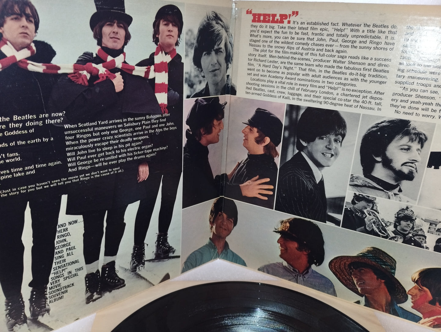 Help" The Beatles
Original Motion Picture Soundtrack
Lp 33 Giri