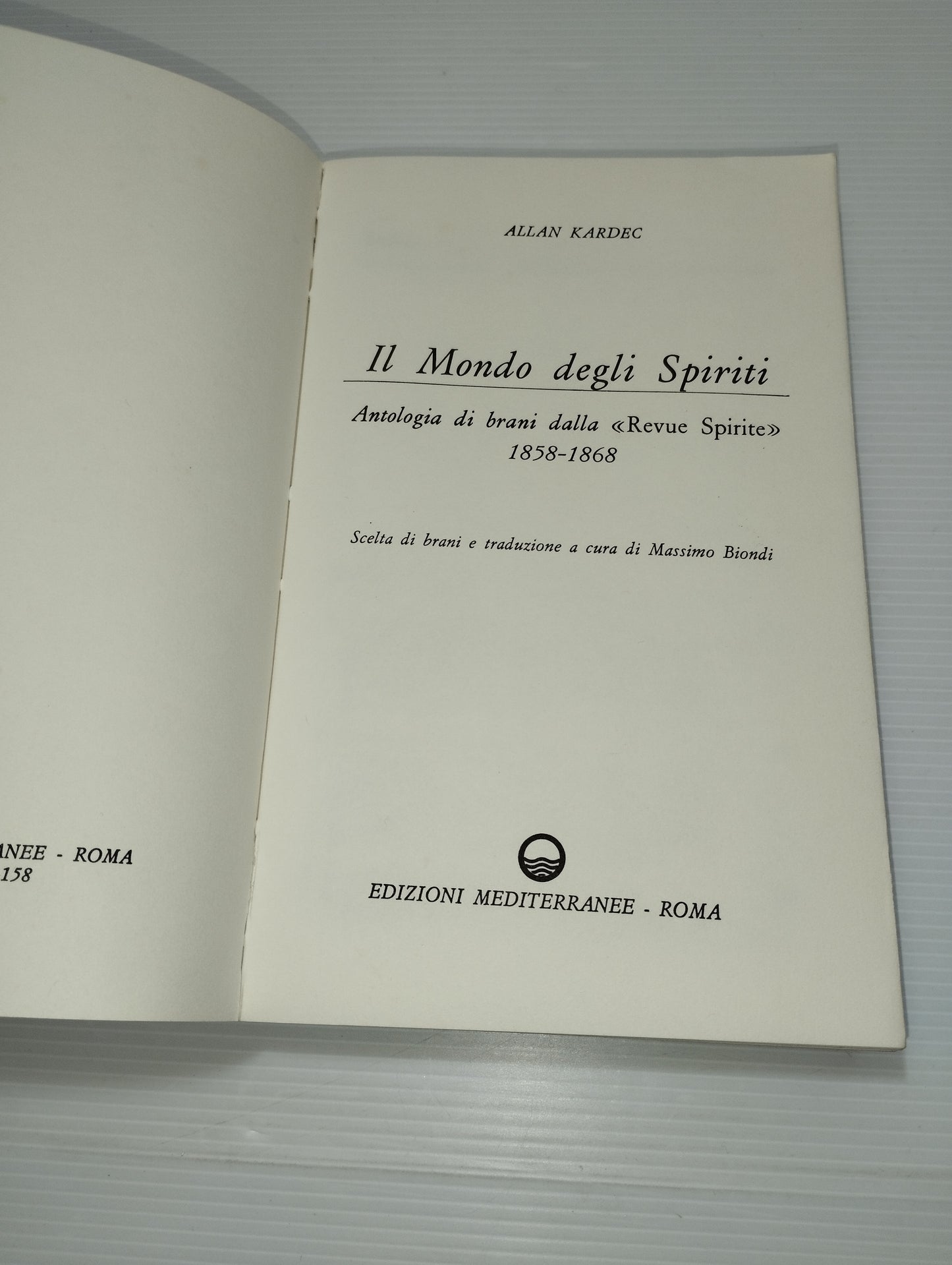 Libro Il Mondo degli Spiriti Allen Kardec

Edito da Edizioni Mediterranee