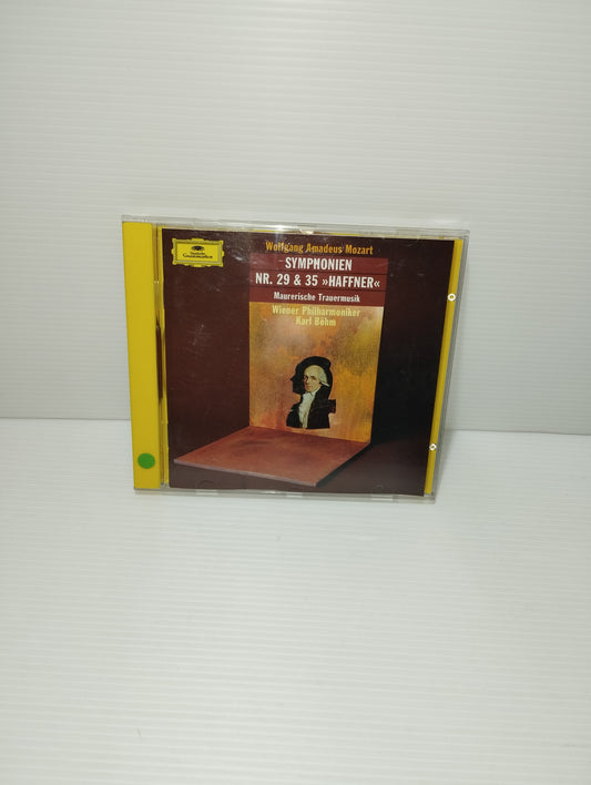 Mozart Symphonien nr 29 & 35 Haffner Karl Bohm CD Deutsche Grammophon