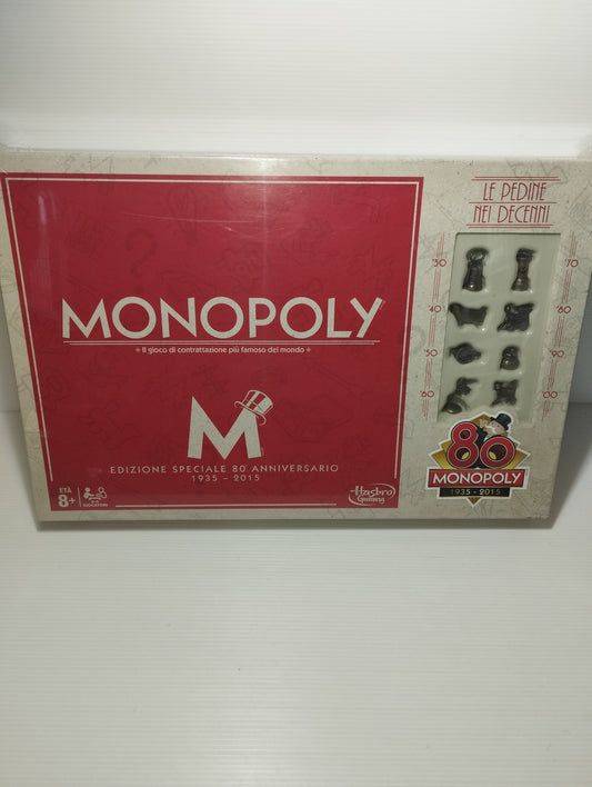 Gioco Monopoly Ediz.Speciale 80° Anniversario 1935-2015