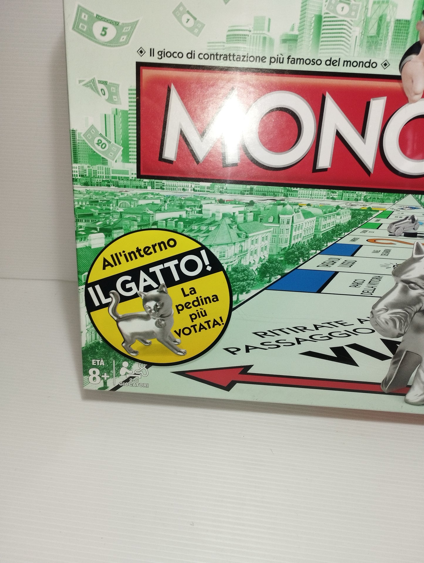 Gioco Monopoly Pedina Gatto

Hasbro 2013