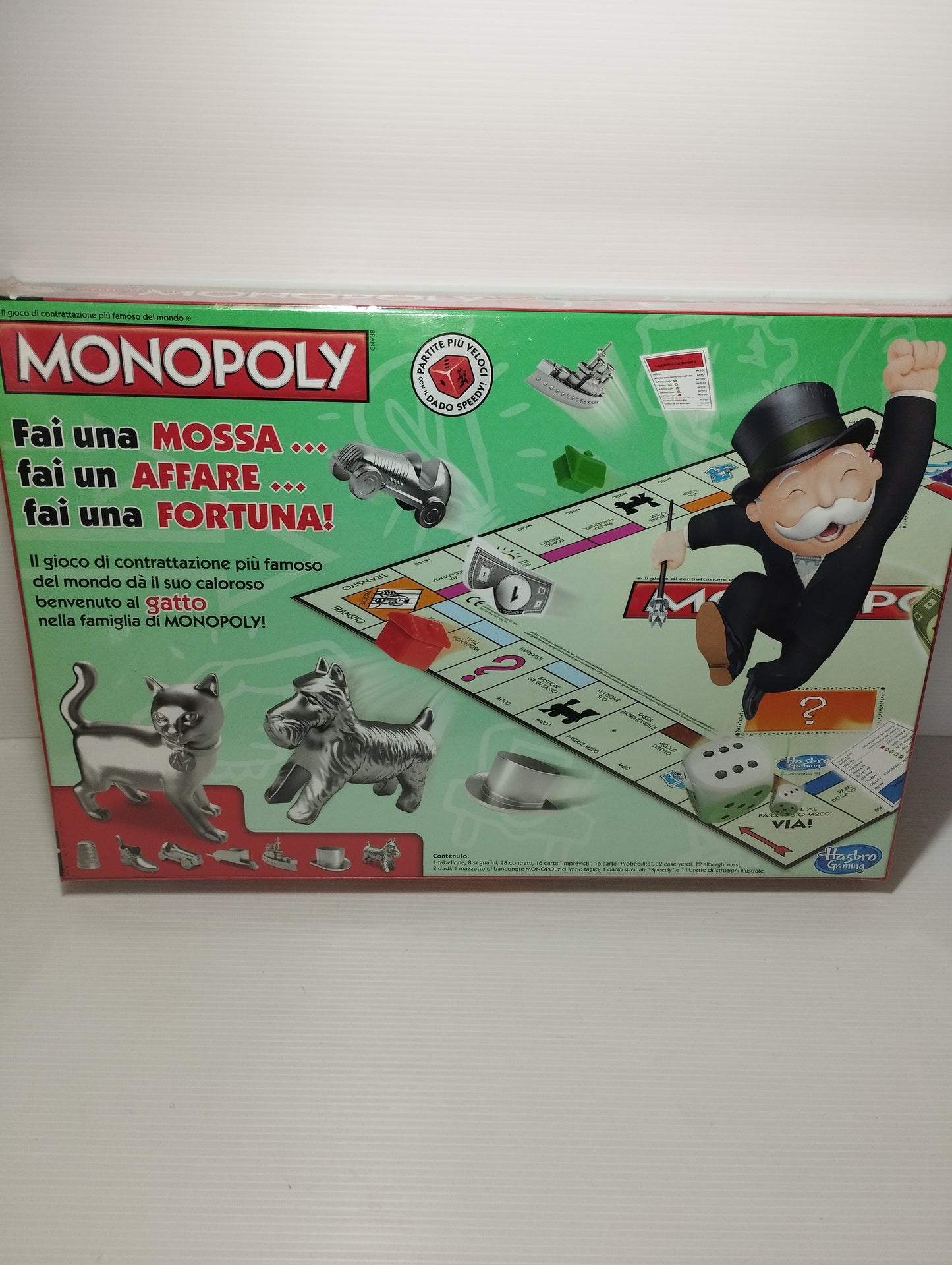 Gioco Monopoly Pedina Gatto

Hasbro 2013