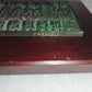 Last Supper bas-relief in bronze on wood signed Caroceli