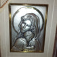 Bas-relief Madonna
 On 925 silver plate
 Alliani