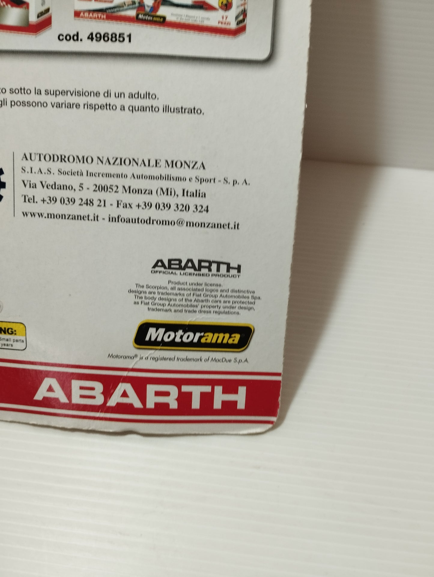 Motorama Abarth Grande Punto S2000 Power Racing

 Scale 1:64