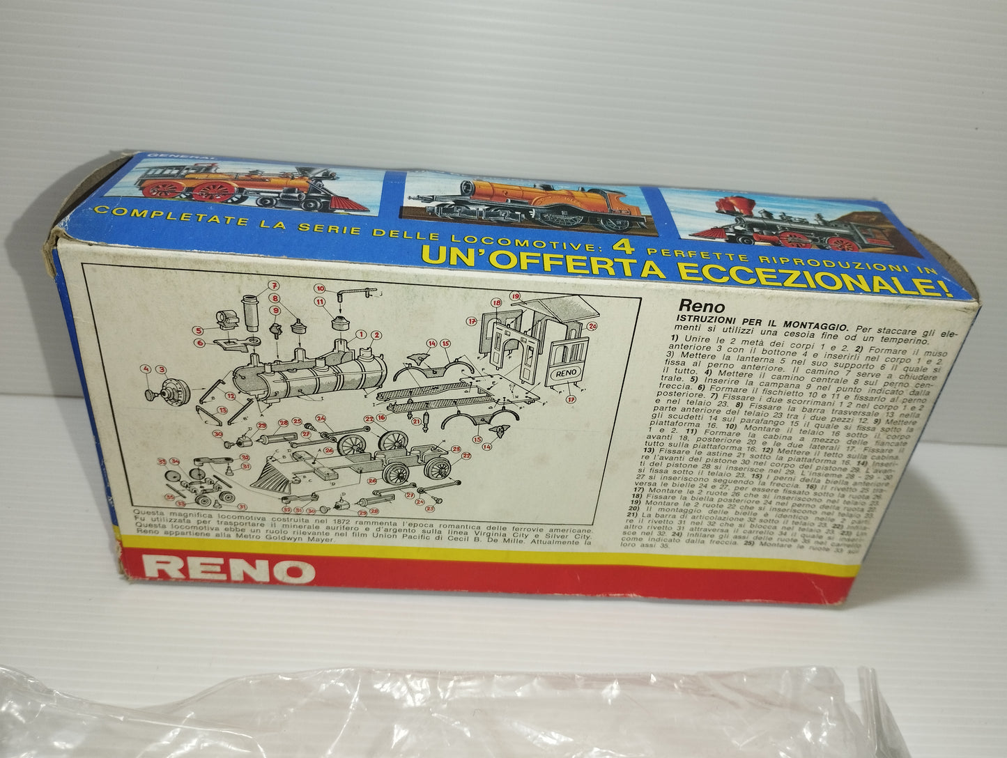 Rhine locomotive

 Pavesi gadgets from the 70s/80s

 Plastic Kit